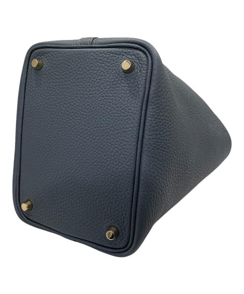 HERMES（エルメス）HERMES (エルメス) ピコタンロックPM/トリヨンクレマンス/グリミスティ/W刻印:2024年/シャンパンゴールド金具（パーマブラス） グリミスティ サイズ:PMの古着・服飾アイテム