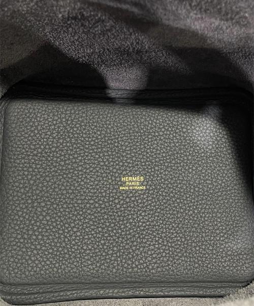 HERMES（エルメス）HERMES (エルメス) ピコタンロックPM/トリヨンクレマンス/グリミスティ/W刻印:2024年/シャンパンゴールド金具（パーマブラス） グリミスティ サイズ:PMの古着・服飾アイテム