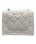 CHANEL (シャネル) マトラッセ ミニフラップバッグ ホワイト：620000円