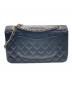 CHANEL (シャネル) Wフラップチェーンショルダーバッグ ブラック：1150000円