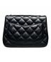 CHANEL (シャネル) ミニマトラッセ/チェーンショルダーバッグ ブラック×ゴールド金具：780000円