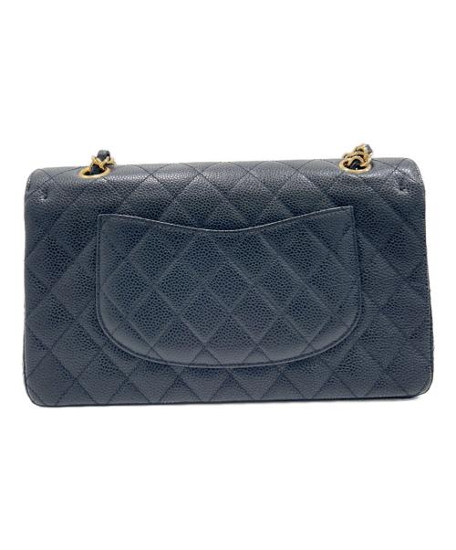 CHANEL（シャネル）CHANEL (シャネル) マトラッセ25/Wフラップチェーンショルダーバッグ/Classic Matelassé Chain Shoulder Bag ブラック/G金具 サイズ:25の古着・服飾アイテム