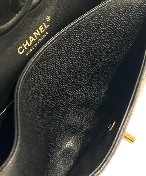 CHANEL（シャネル）CHANEL (シャネル) マトラッセ25/Wフラップチェーンショルダーバッグ/Classic Matelassé Chain Shoulder Bag ブラック/G金具 サイズ:25の古着・服飾アイテム
