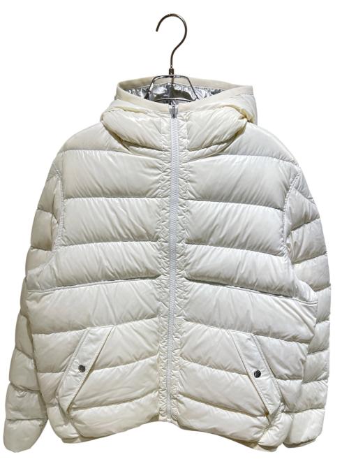 MONCLER（モンクレール）MONCLER (モンクレール) FREVILLE/ダウンジャケット シルバー×ホワイト サイズ:2の古着・服飾アイテム