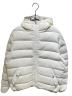 MONCLER（モンクレール）の古着「FREVILLE/ダウンジャケット」｜シルバー×ホワイト