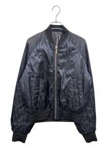 Dior（ディオール）の古着「オブリーク リバーシブル ボンバージャケット」｜ネイビー×ブラック