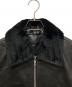 中古・古着 Dior (ディオール) レザーフライトジャケット ブラック サイズ:50：250000円