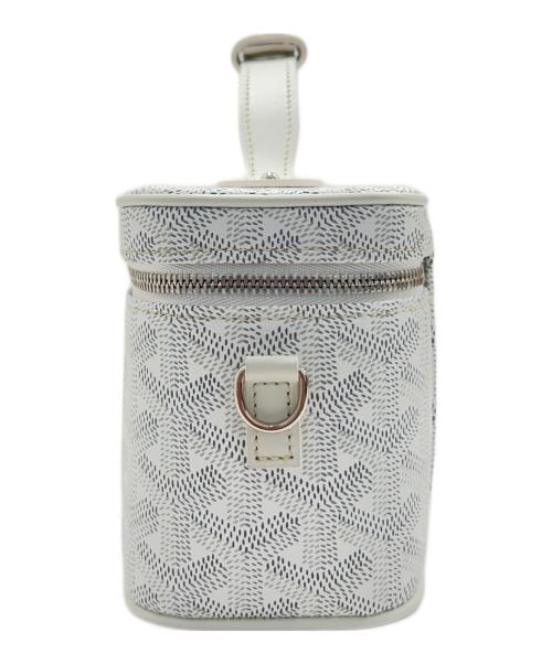 GOYARD（ゴヤール）GOYARD (ゴヤール) Muse Vanity Bag/ミューズヴァニティバッグ/SAR020256 ホワイト サイズ:ミニ/mini 未使用品の古着・服飾アイテム
