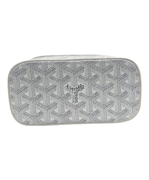 GOYARD（ゴヤール）GOYARD (ゴヤール) Muse Vanity Bag/ミューズヴァニティバッグ/SAR020256 ホワイト サイズ:ミニ/mini 未使用品の古着・服飾アイテム