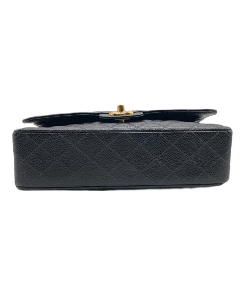 CHANEL（シャネル）CHANEL (シャネル) Wフラップマトラッセ25 ブラック サイズ:25の古着・服飾アイテム