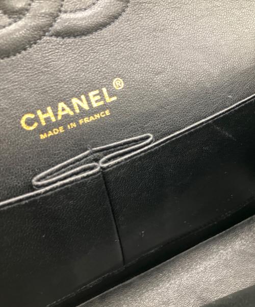 CHANEL（シャネル）CHANEL (シャネル) Wフラップマトラッセ25 ブラック サイズ:25の古着・服飾アイテム