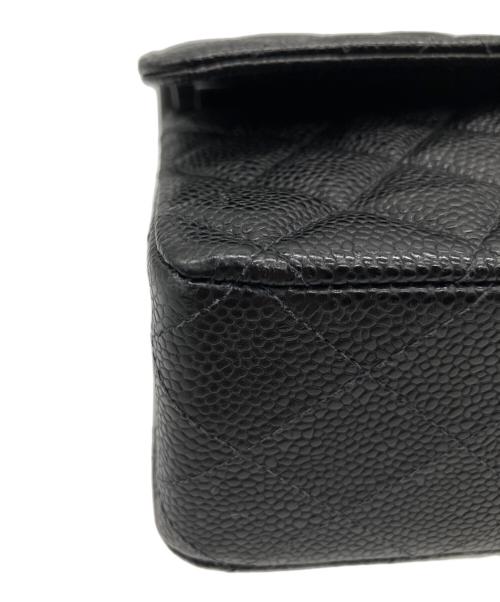 CHANEL（シャネル）CHANEL (シャネル) Wフラップマトラッセ25 ブラック サイズ:25の古着・服飾アイテム