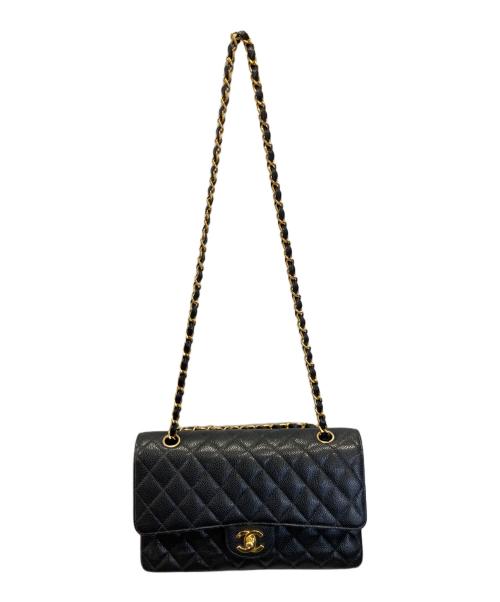 CHANEL（シャネル）CHANEL (シャネル) Wフラップマトラッセ25 ブラック サイズ:25の古着・服飾アイテム