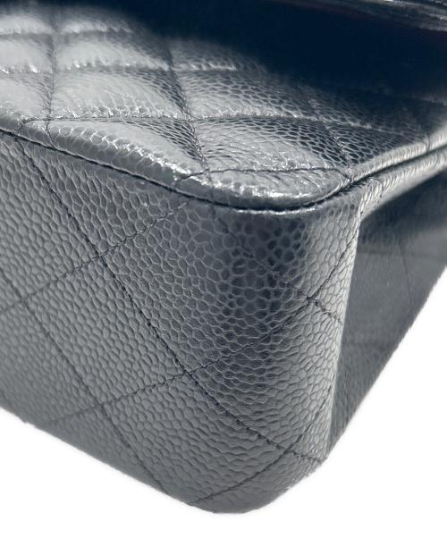 CHANEL（シャネル）CHANEL (シャネル) Matelassé 25 Double Flap Chain Shoulder Bag マトラッセ25 Wフラップチェーンショルダーバッグ ブラック サイズ:25の古着・服飾アイテム