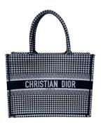 Christian Diorクリスチャン ディオール）の古着「トートバッグ」｜ブラック×ホワイト
