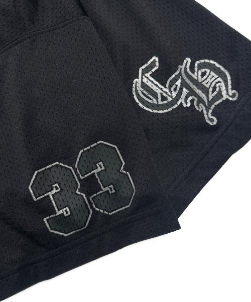 CHROME HEARTS（クロムハーツ）CHROME HEARTS (クロムハーツ)  Mesh Stadium Football Jersey ブラック サイズ:Mの古着・服飾アイテム