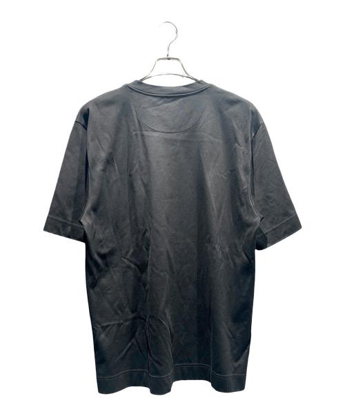 FENDI（フェンディ）FENDI (フェンディ) ロゴポケットTシャツ/FY0936 ブラック サイズ:XLの古着・服飾アイテム