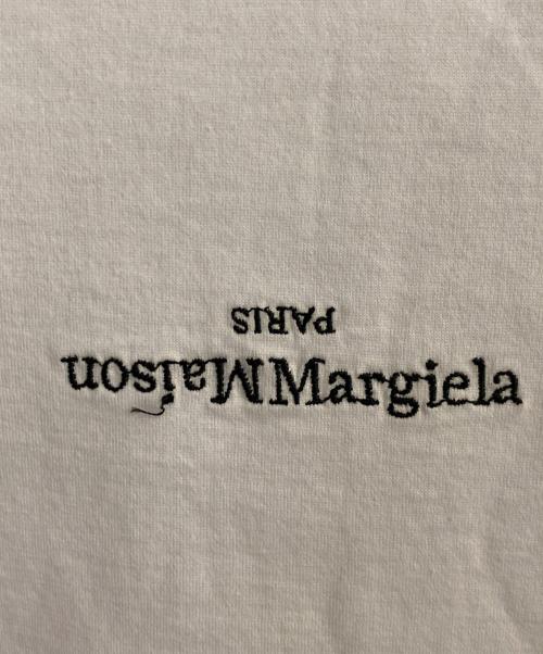 Maison Margiela（メゾンマルジェラ）Maison Margiela (メゾンマルジェラ) ミニロゴ Tシャツ ホワイト サイズ:48の古着・服飾アイテム
