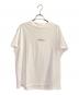 Maison Margiela（メゾンマルジェラ）の古着「ミニロゴ Tシャツ」｜ホワイト