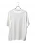 PRADA (プラダ) ロゴプレートTシャツ ホワイト サイズ:XL：85000円