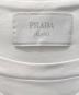 中古・古着 PRADA (プラダ) ロゴプレートTシャツ ホワイト サイズ:XL：85000円