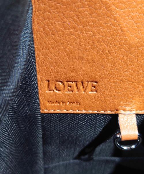 LOEWE（ロエベ）LOEWE (ロエベ) ハンモックスモール2WAYショルダーバッグ タン サイズ:スモールの古着・服飾アイテム