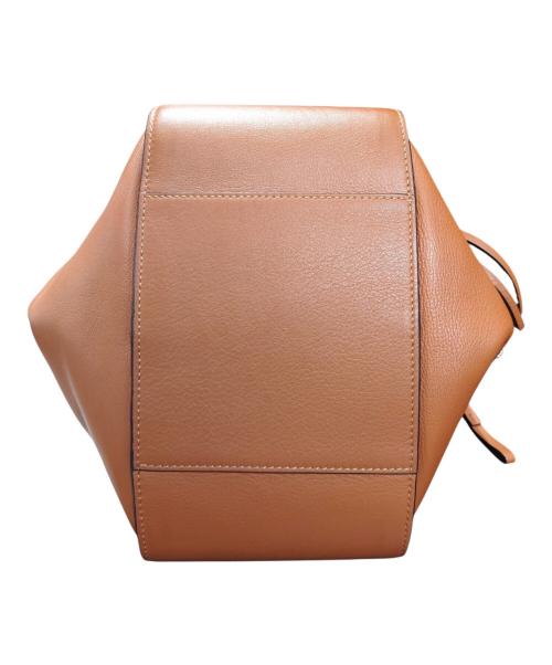 LOEWE（ロエベ）LOEWE (ロエベ) ハンモックスモール2WAYショルダーバッグ タン サイズ:スモールの古着・服飾アイテム