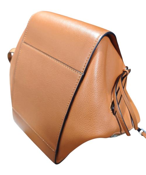 LOEWE（ロエベ）LOEWE (ロエベ) ハンモックスモール2WAYショルダーバッグ タン サイズ:スモールの古着・服飾アイテム