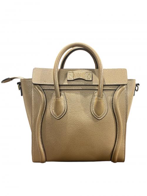 CELINE（セリーヌ）CELINE (セリーヌ) ラゲージナノショッパー ベージュ サイズ:ナノの古着・服飾アイテム