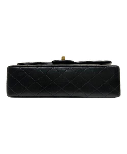 CHANEL（シャネル）CHANEL (シャネル) マトラッセ25/Wフラップチェーンショルダーバッグ ブラック サイズ:25の古着・服飾アイテム
