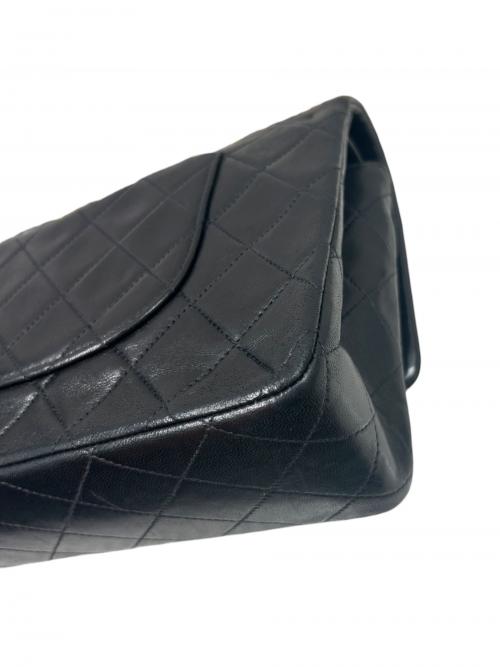 CHANEL（シャネル）CHANEL (シャネル) マトラッセ25 Wフラップチェーンショルダーバッグ ブラック サイズ:25の古着・服飾アイテム
