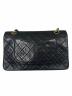 CHANEL (シャネル) マトラッセ25 Wフラップチェーンショルダーバッグ ブラック サイズ:25：700000円