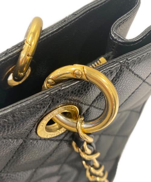 CHANEL（シャネル）CHANEL (シャネル) GSTトートバッグ ブラックの古着・服飾アイテム
