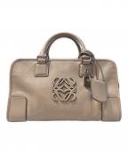 LOEWEロエベ）の古着「Amazona 28 Boston Bag/アマソナ 28」｜グレー