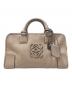 LOEWE（ロエベ）の古着「Amazona 28 Boston Bag/アマソナ 28」｜グレー
