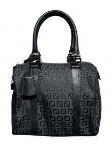 FENDI（フェンディ）の古着「ミニボストンバッグ」｜ブラック