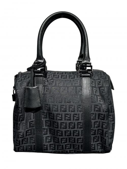 FENDI（フェンディ）FENDI (フェンディ) ミニボストンバッグ ブラック サイズ:-の古着・服飾アイテム