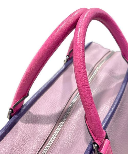 LOEWE（ロエベ）LOEWE (ロエベ) LOEWE Amazona 35 Boston Bag/アマソナ35 パープル サイズ:35の古着・服飾アイテム