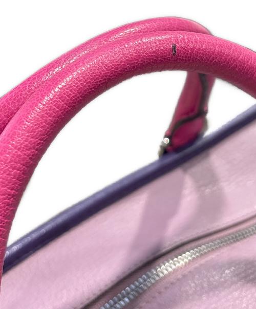 LOEWE（ロエベ）LOEWE (ロエベ) LOEWE Amazona 35 Boston Bag/アマソナ35 パープル サイズ:35の古着・服飾アイテム