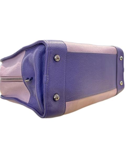 LOEWE（ロエベ）LOEWE (ロエベ) LOEWE Amazona 35 Boston Bag/アマソナ35 パープル サイズ:35の古着・服飾アイテム