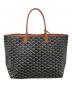 GOYARD (ゴヤール) サンルイPM トートバッグ ブラック×ブラウン サイズ:PM：300000円