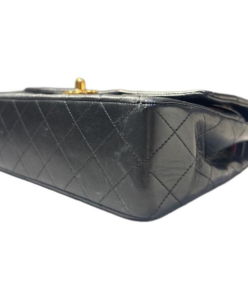 CHANEL（シャネル）CHANEL (シャネル) Classic Matelassé Bag マトラッセ23 Ｗフラップチェーンショルダーバッグ ブラック サイズ:23の古着・服飾アイテム