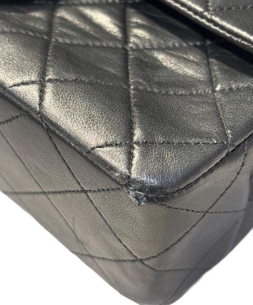 CHANEL（シャネル）CHANEL (シャネル) Classic Matelassé Bag マトラッセ23 Ｗフラップチェーンショルダーバッグ ブラック サイズ:23の古着・服飾アイテム