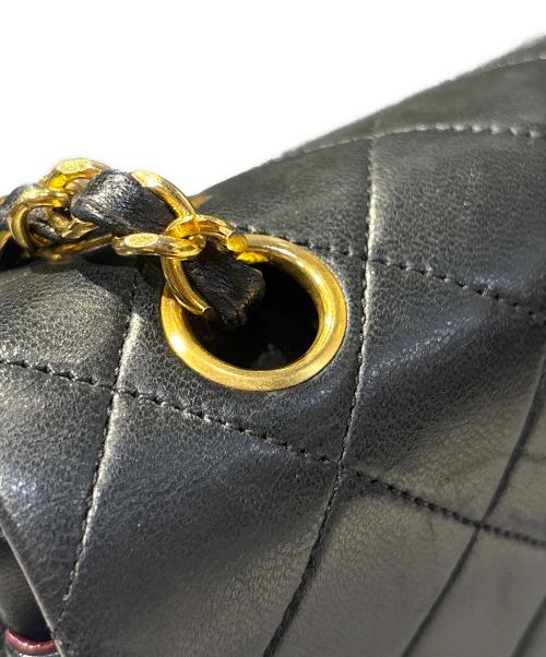 CHANEL（シャネル）CHANEL (シャネル) Classic Matelassé Bag マトラッセ23 Ｗフラップチェーンショルダーバッグ ブラック サイズ:23の古着・服飾アイテム