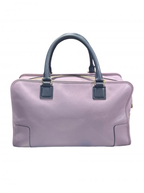 LOEWE（ロエベ）LOEWE (ロエベ) ボストンバッグ/アマソナ36 パープル サイズ:36の古着・服飾アイテム