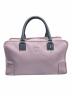 LOEWE（ロエベ）の古着「ボストンバッグ/アマソナ36」｜パープル