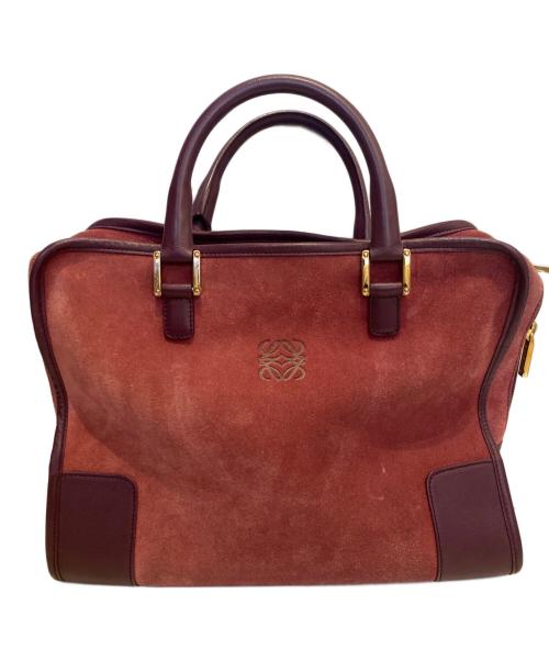 LOEWE（ロエベ）LOEWE (ロエベ) Amazona 32 Handbag/アマソナ32/ハンドバッグ パープル サイズ:32の古着・服飾アイテム