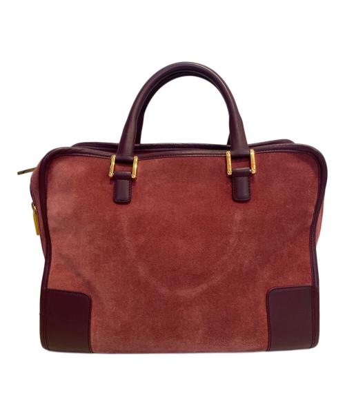 LOEWE（ロエベ）LOEWE (ロエベ) Amazona 32 Handbag/アマソナ32/ハンドバッグ パープル サイズ:32の古着・服飾アイテム