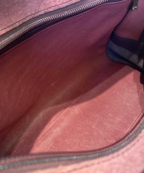 LOEWE（ロエベ）LOEWE (ロエベ) Amazona 32 Handbag/アマソナ32/ハンドバッグ パープル サイズ:32の古着・服飾アイテム