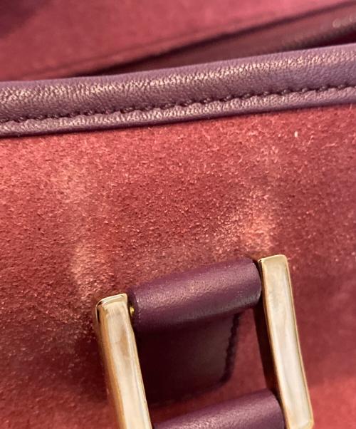 LOEWE（ロエベ）LOEWE (ロエベ) Amazona 32 Handbag/アマソナ32/ハンドバッグ パープル サイズ:32の古着・服飾アイテム